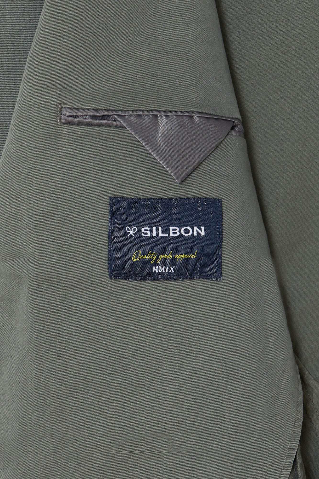 Silbon Casual green blazer Green