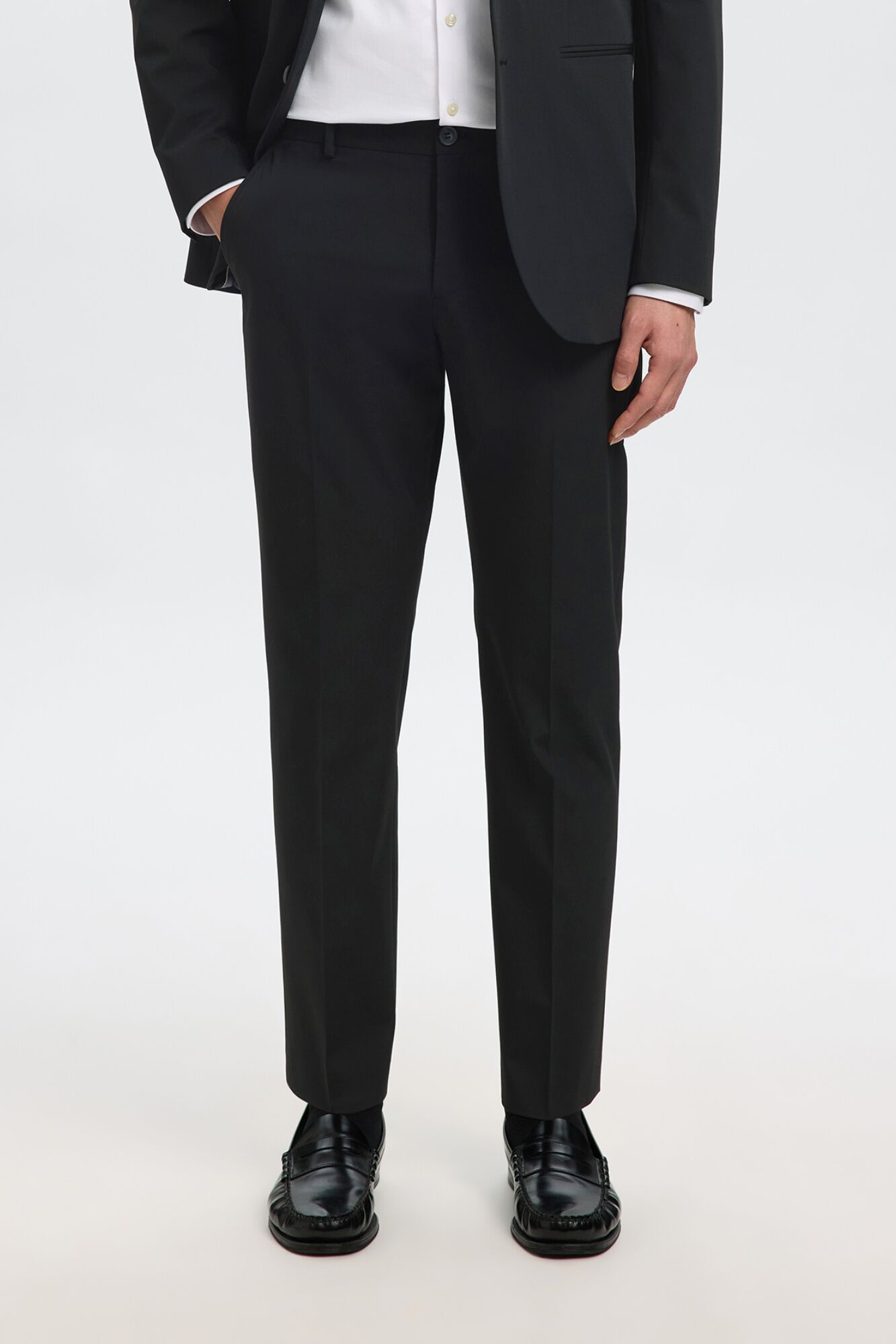 Selected Pantal&oacute;n de traje Slim Fit Negro