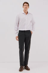 Cortefiel Regular fit chinos Dark grey