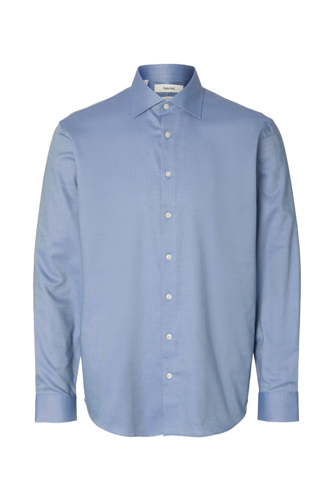 Selected Camisa oxford lisa Azul