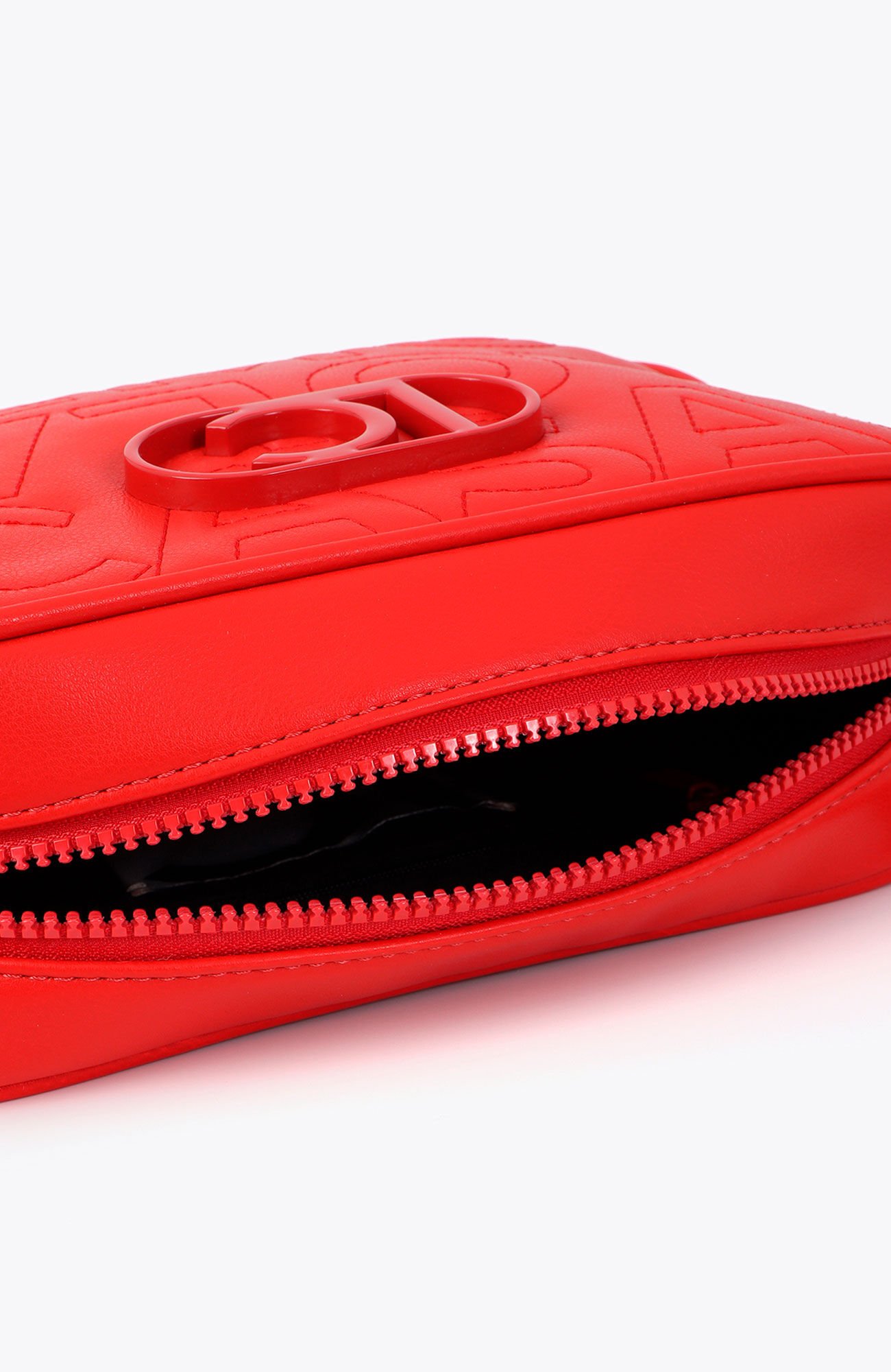 Lola Casademunt Mala a tiracolo com fecho-&eacute;clair Vermelho