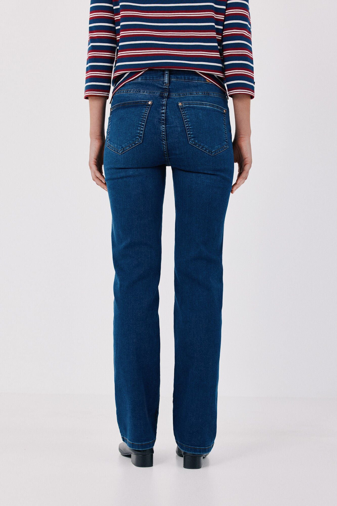 Cortefiel Sensational straight jeans Blue