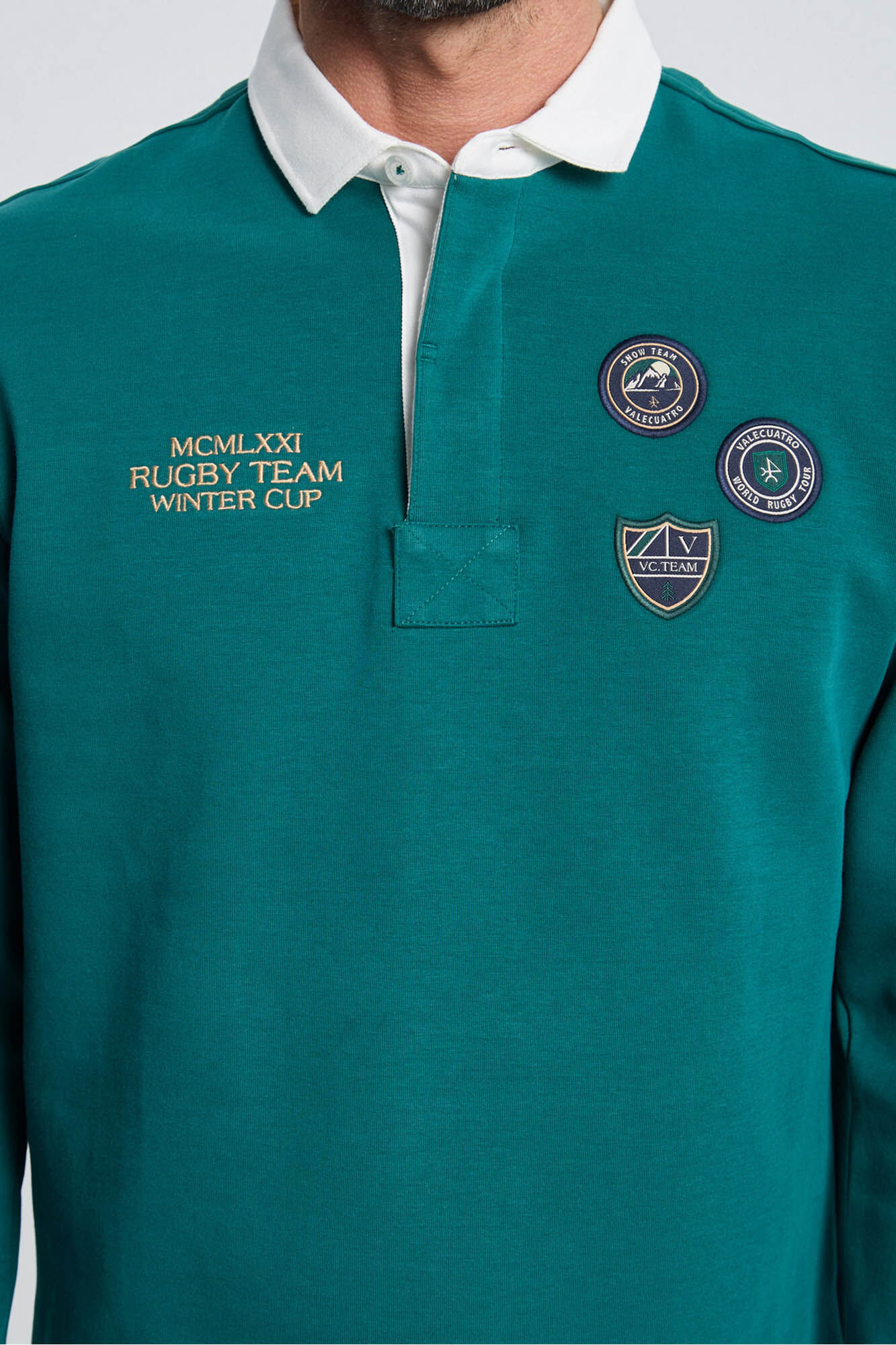 Valecuatro Escudos verdes para Rugby 3 Verde