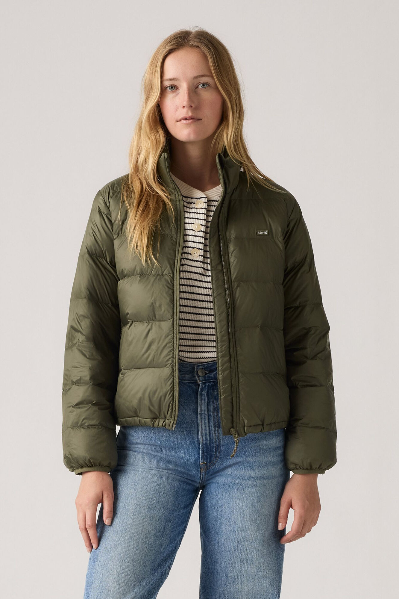 Levi's casaco de penas 