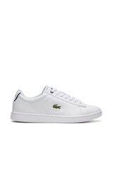 Cortefiel White sneakers with embroidered crocodile logo White