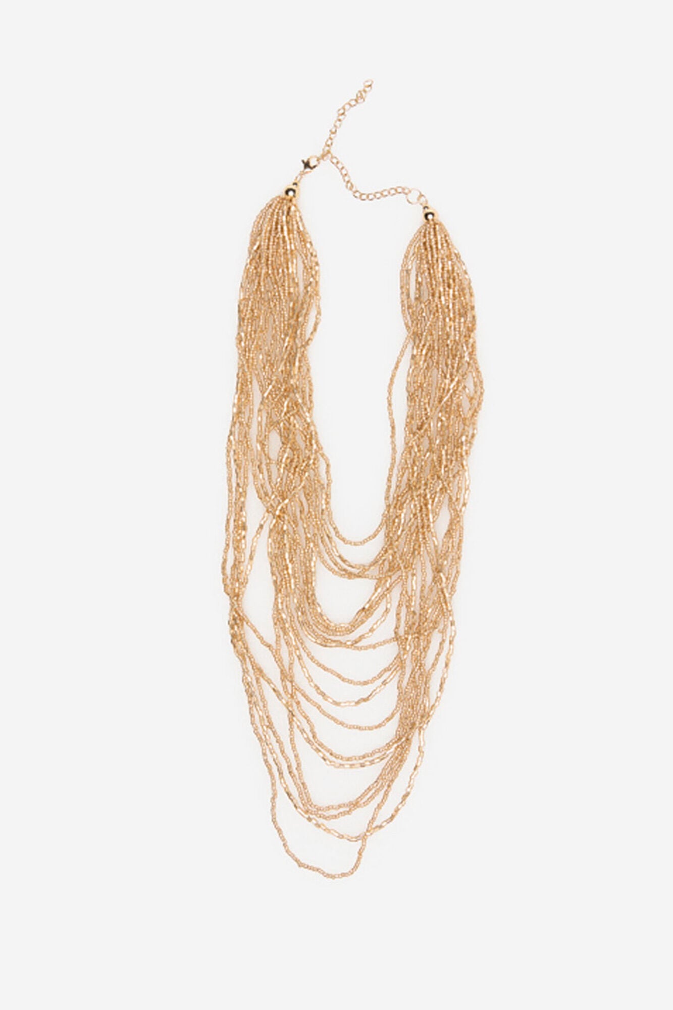 Cortefiel Collar abalorios multi