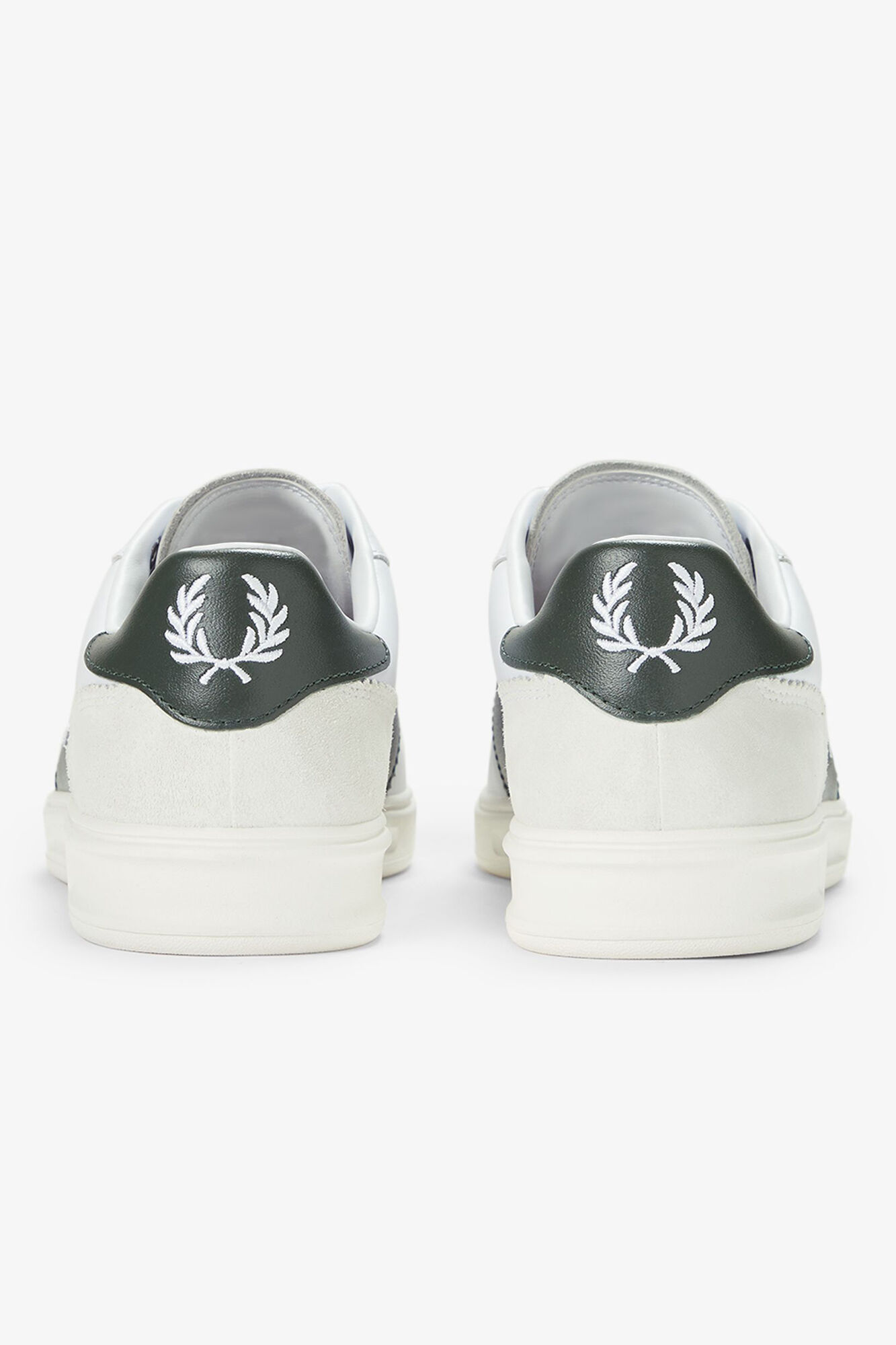Fred Perry T&ecirc;nis de pele B4 Branco