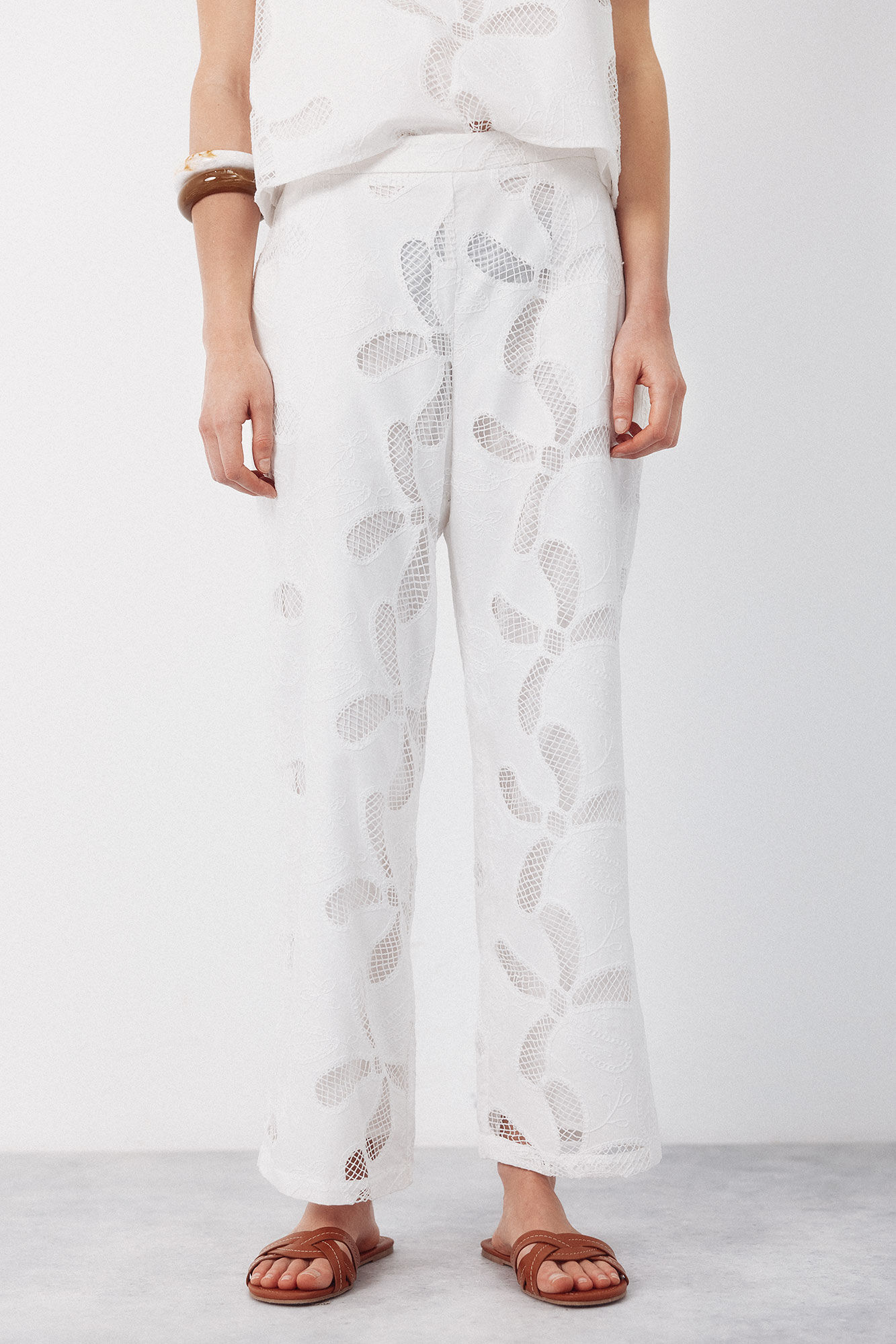 Cortefiel Embroidered trousers