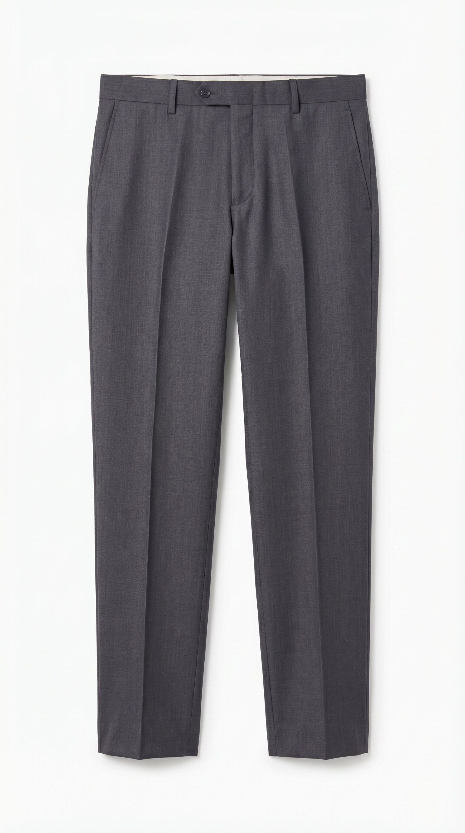 OOTO Cal&ccedil;a de fato de sarja Cinzento