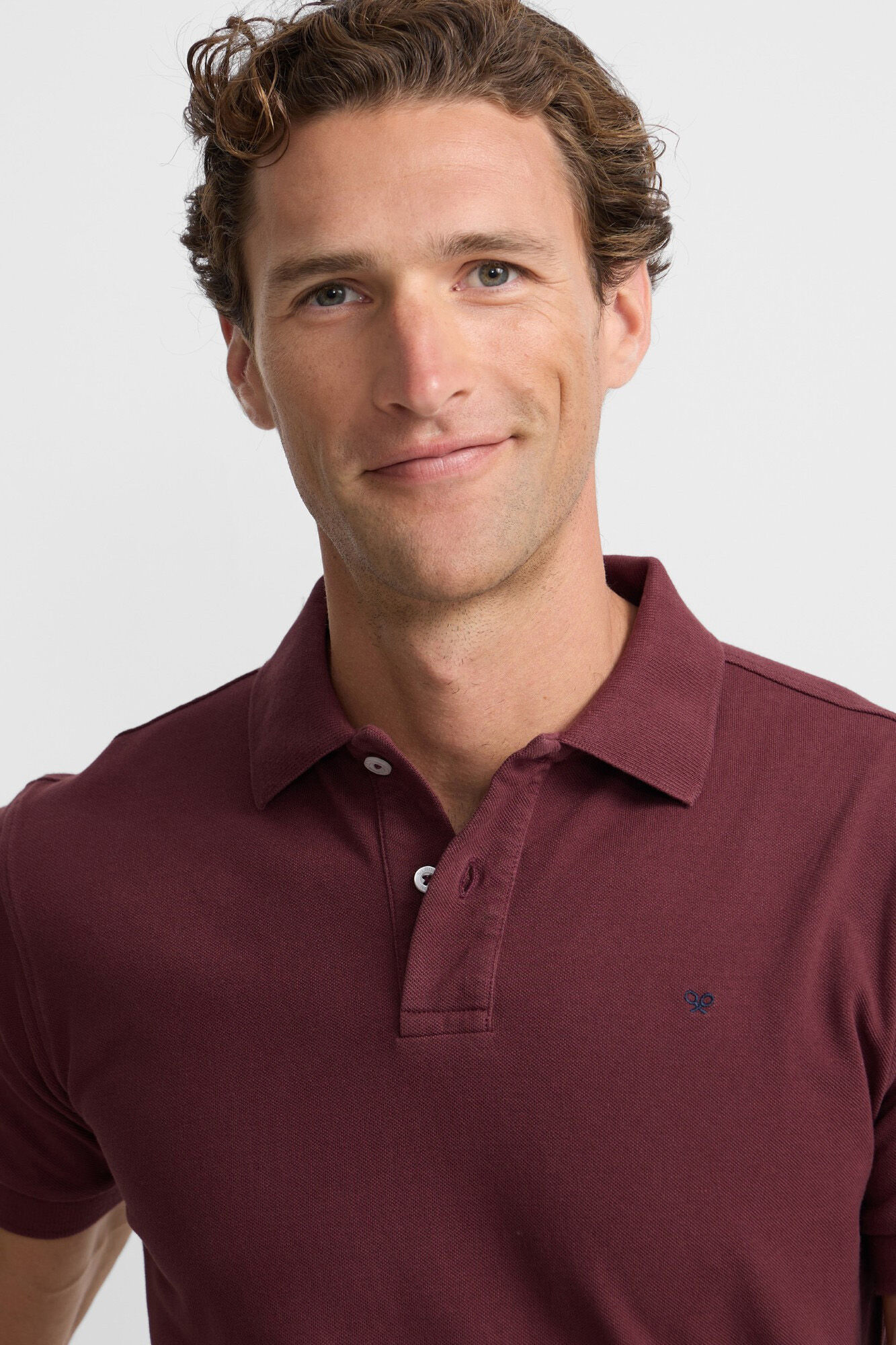 Silbon Polo liso cl&aacute;ssica