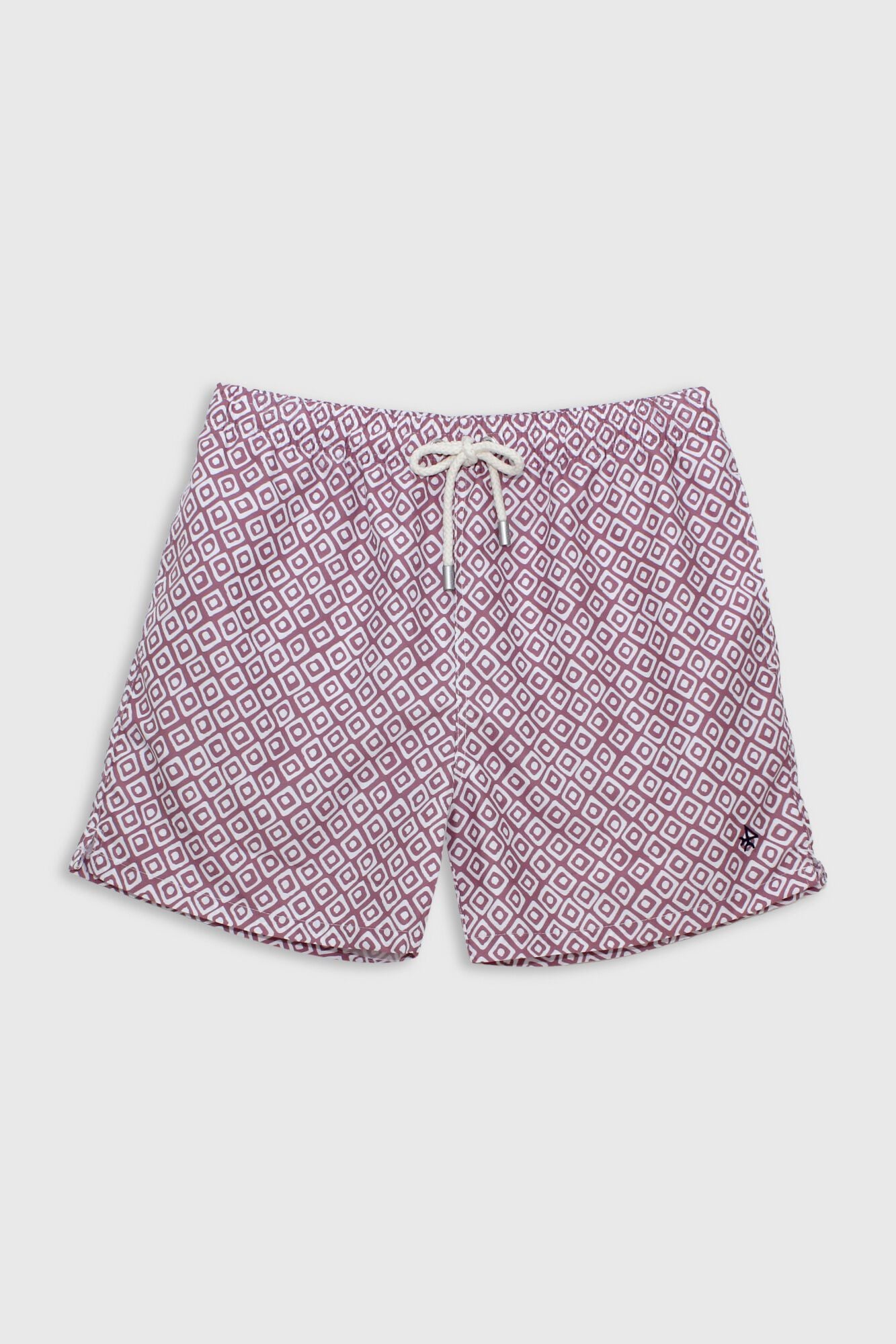 Valecuatro Fato de banho estampado Roxo