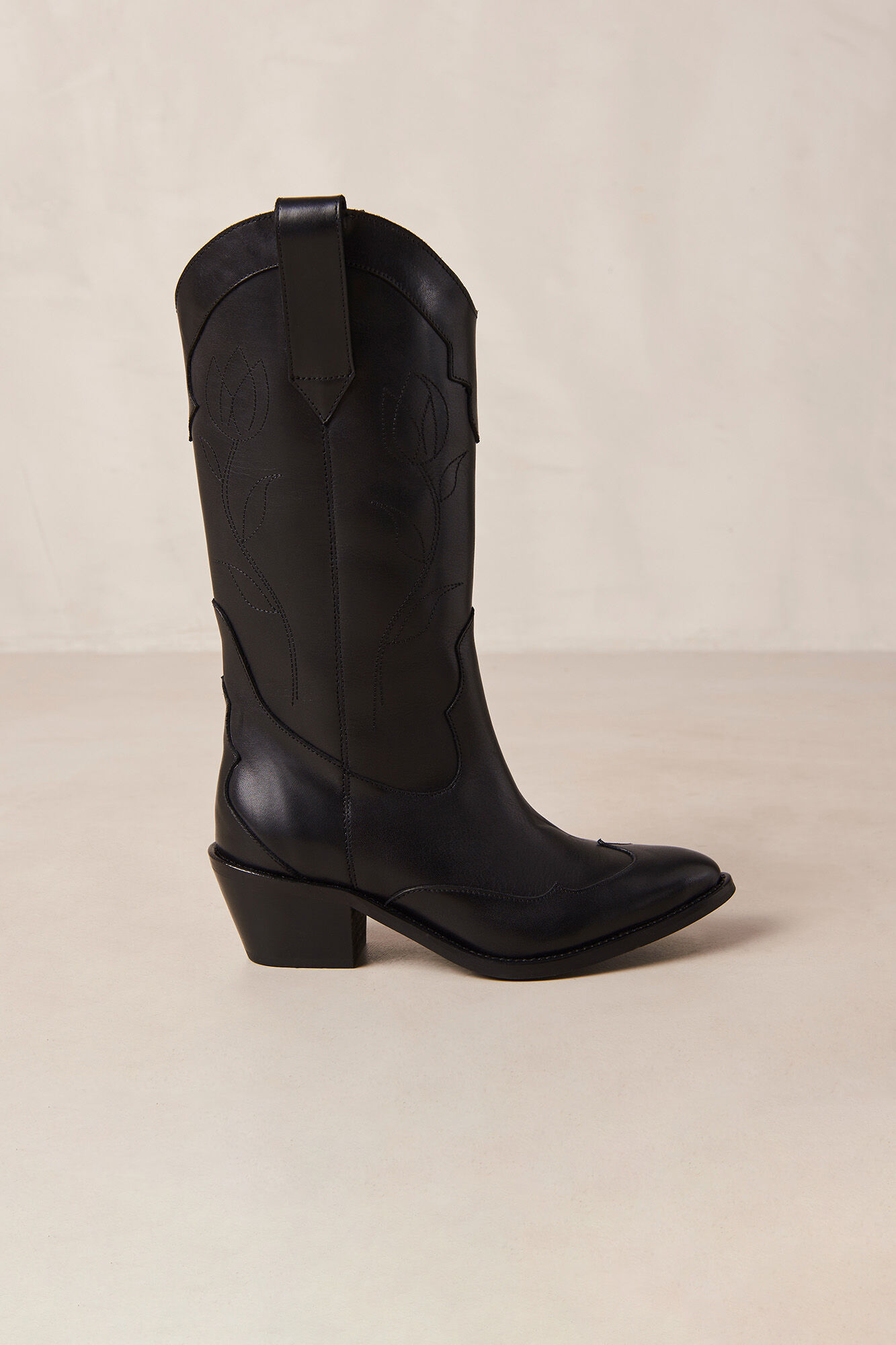Alohas Botas de pele Liberty Preto