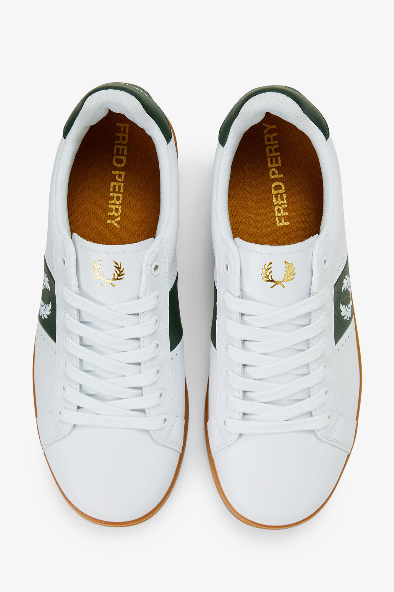 Fred Perry Sapatilhas B721 pele Branco