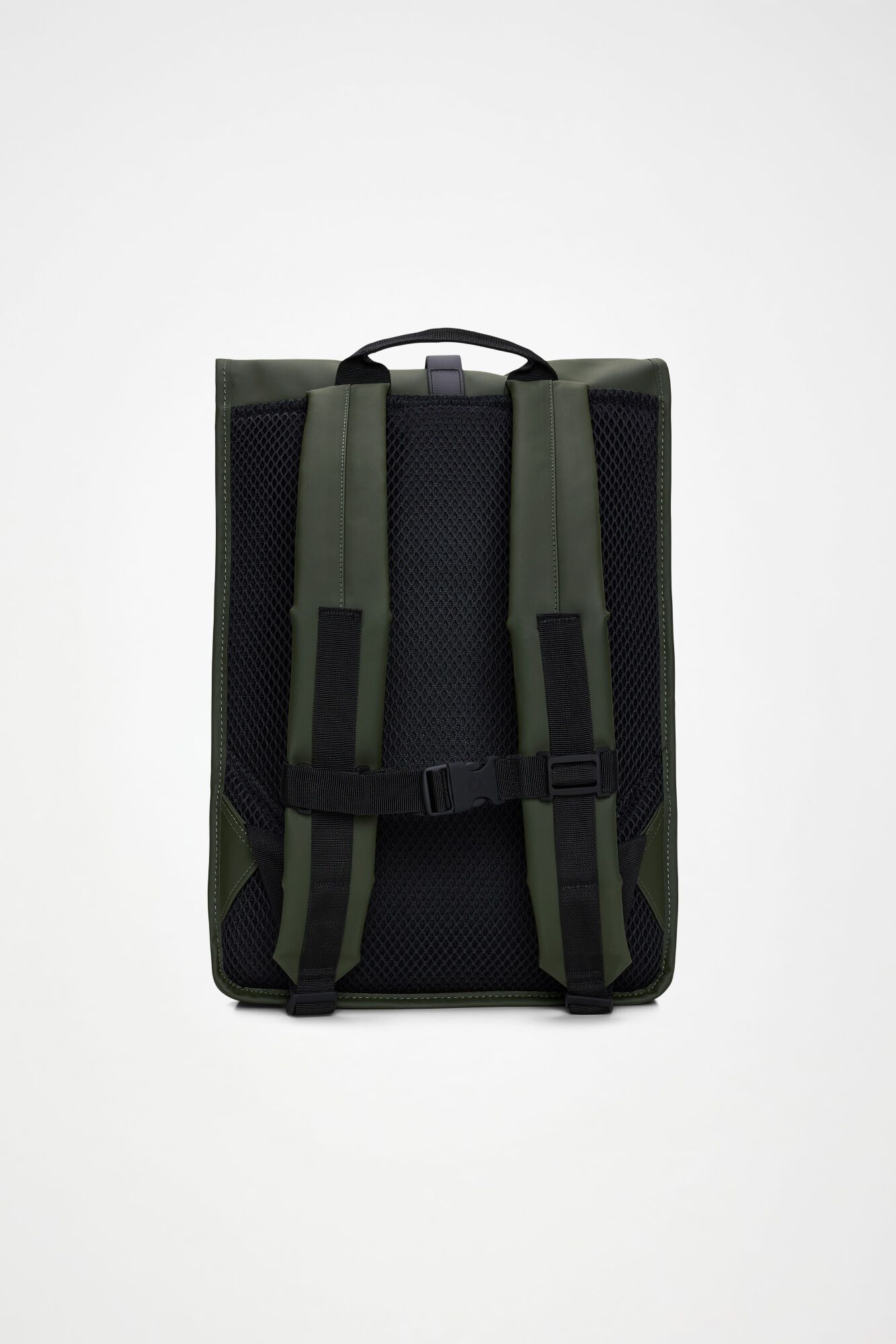Rains Mochila rolltop imperme&aacute;vel Verde