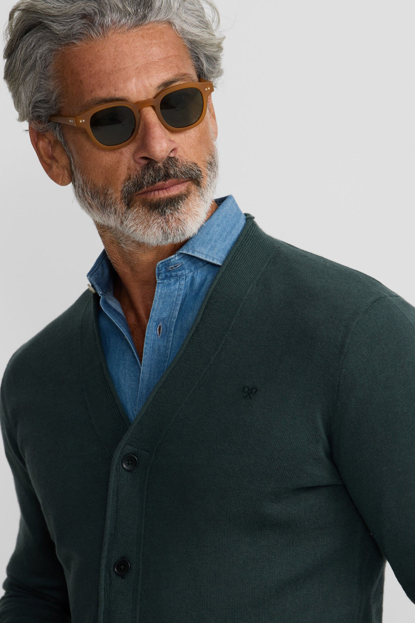 Silbon Casaco de malha cl&aacute;ssico