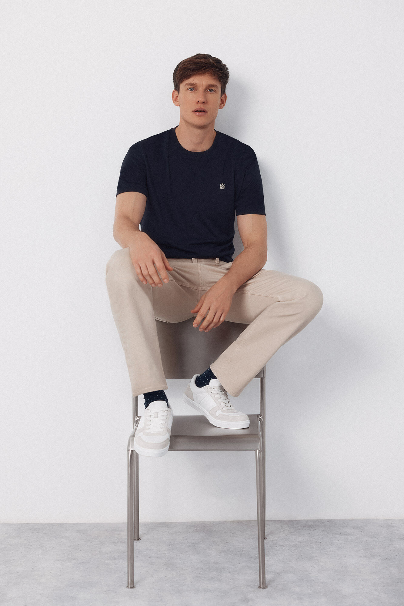 Cortefiel Coolmax&reg; T-shirt Navy