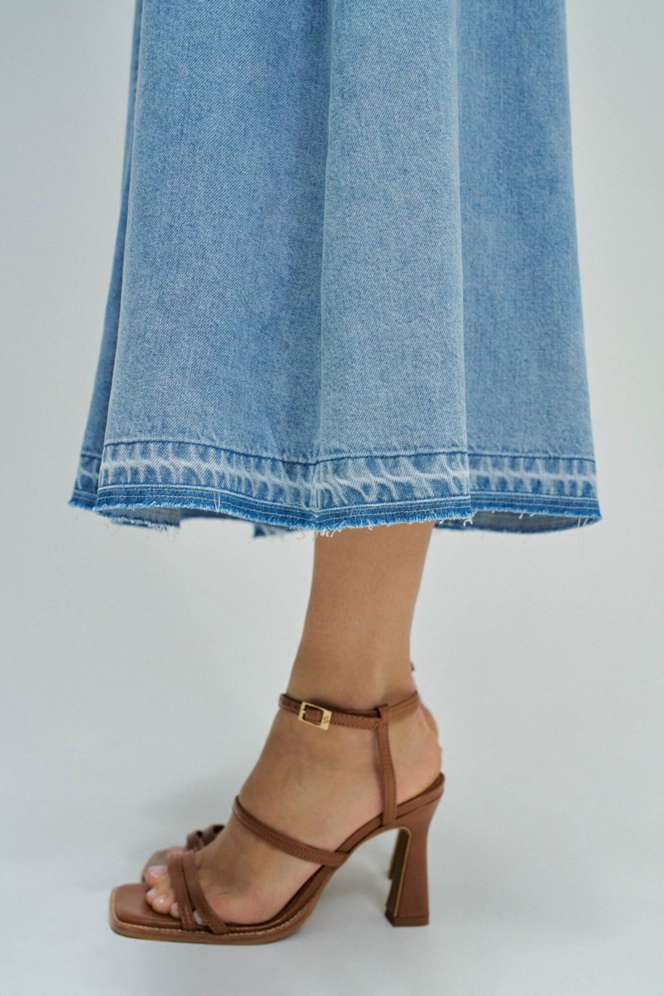 Salsa Jeans Light denim skirt Blue