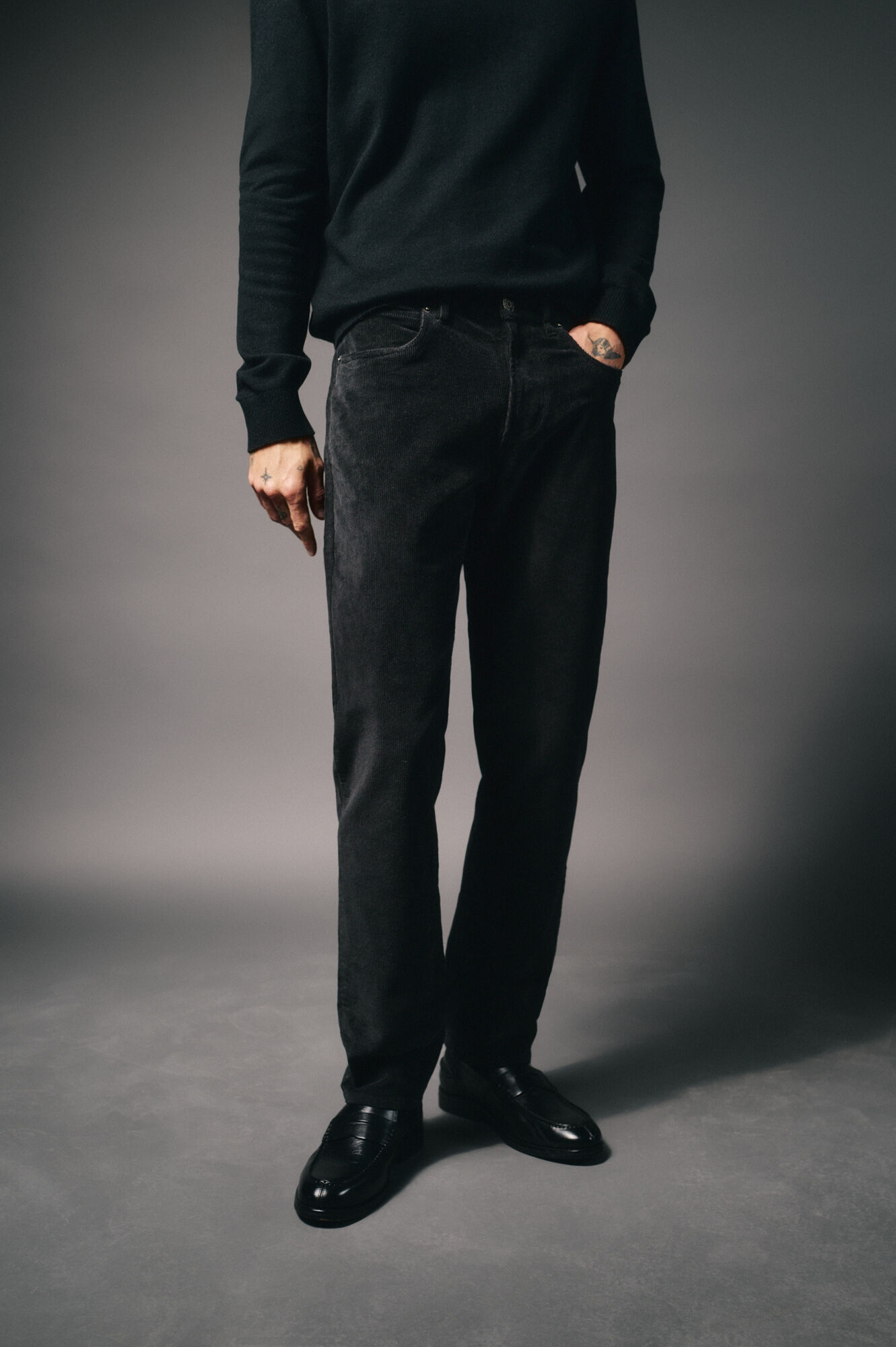 OOTO Cal&ccedil;a de pana 5 bolsos slim fit