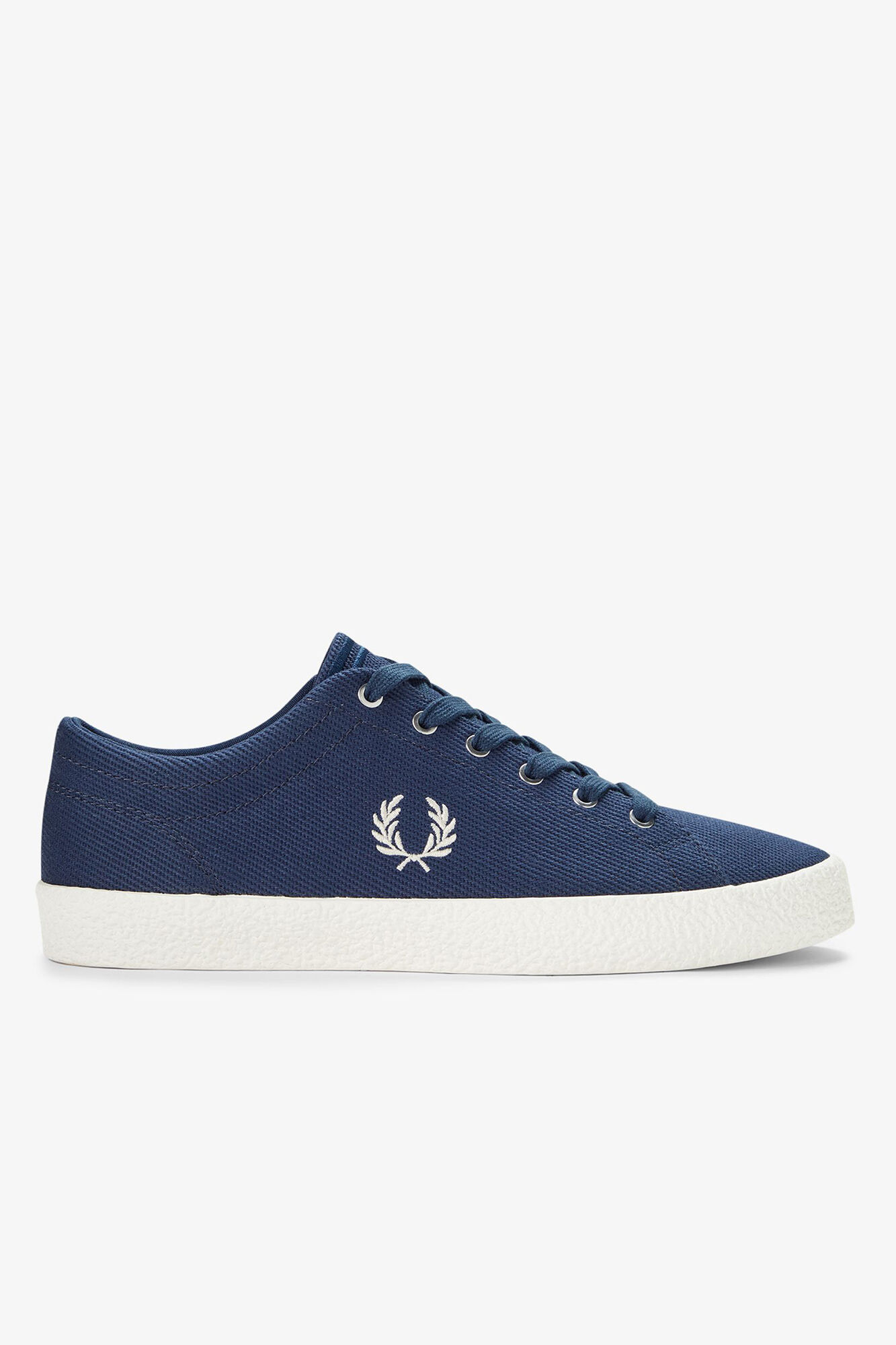 Fred Perry T&ecirc;nis de pele b&aacute;sico Azul