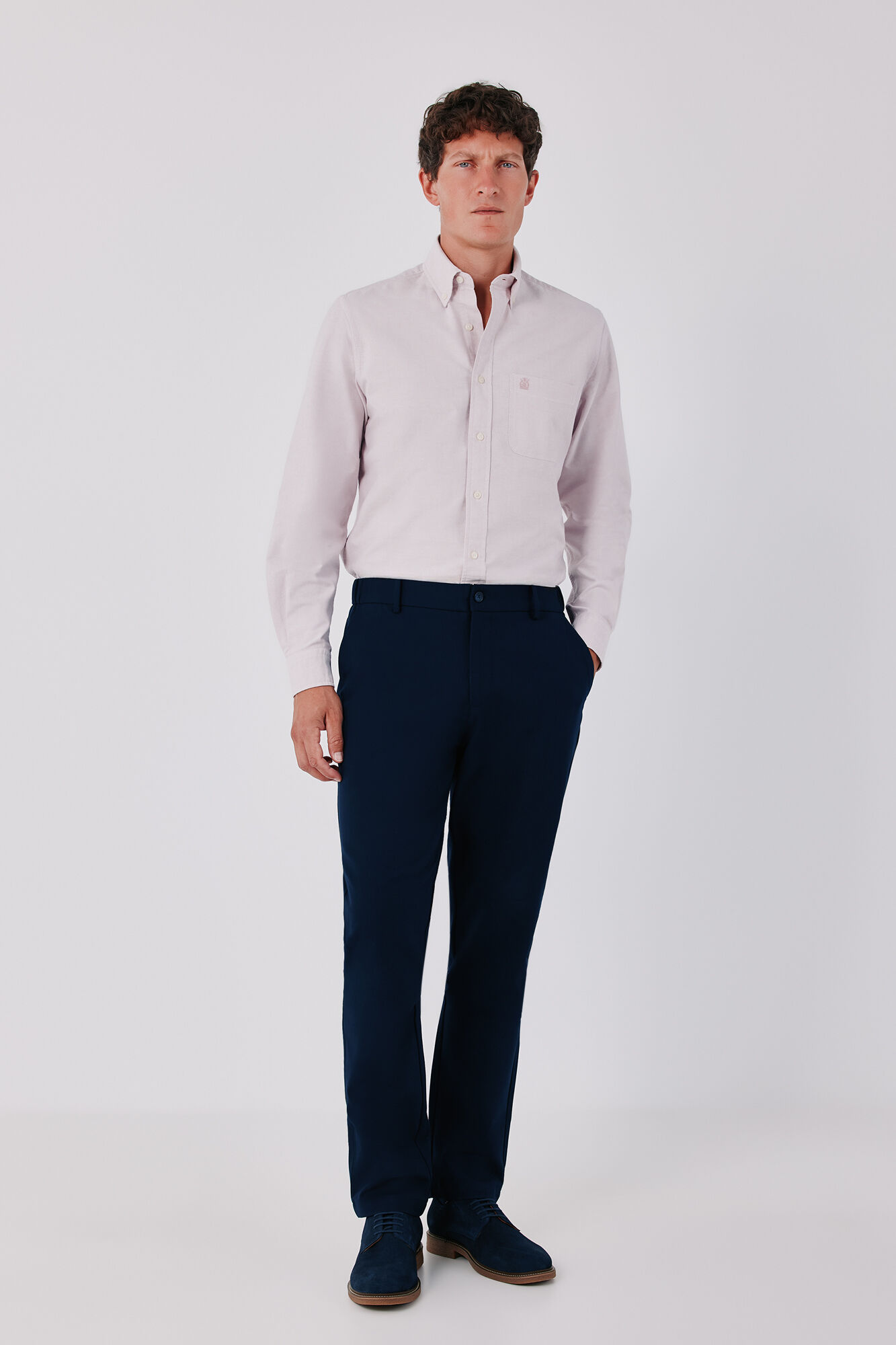 Cortefiel Plain Oxford shirt