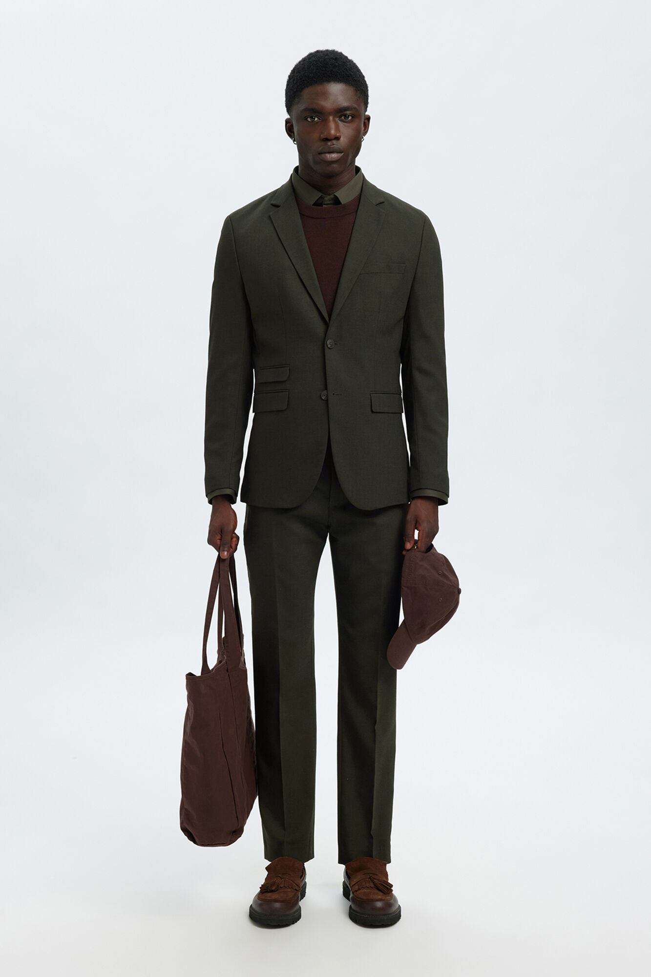 Selected Palet&oacute; Slim Fit Verde