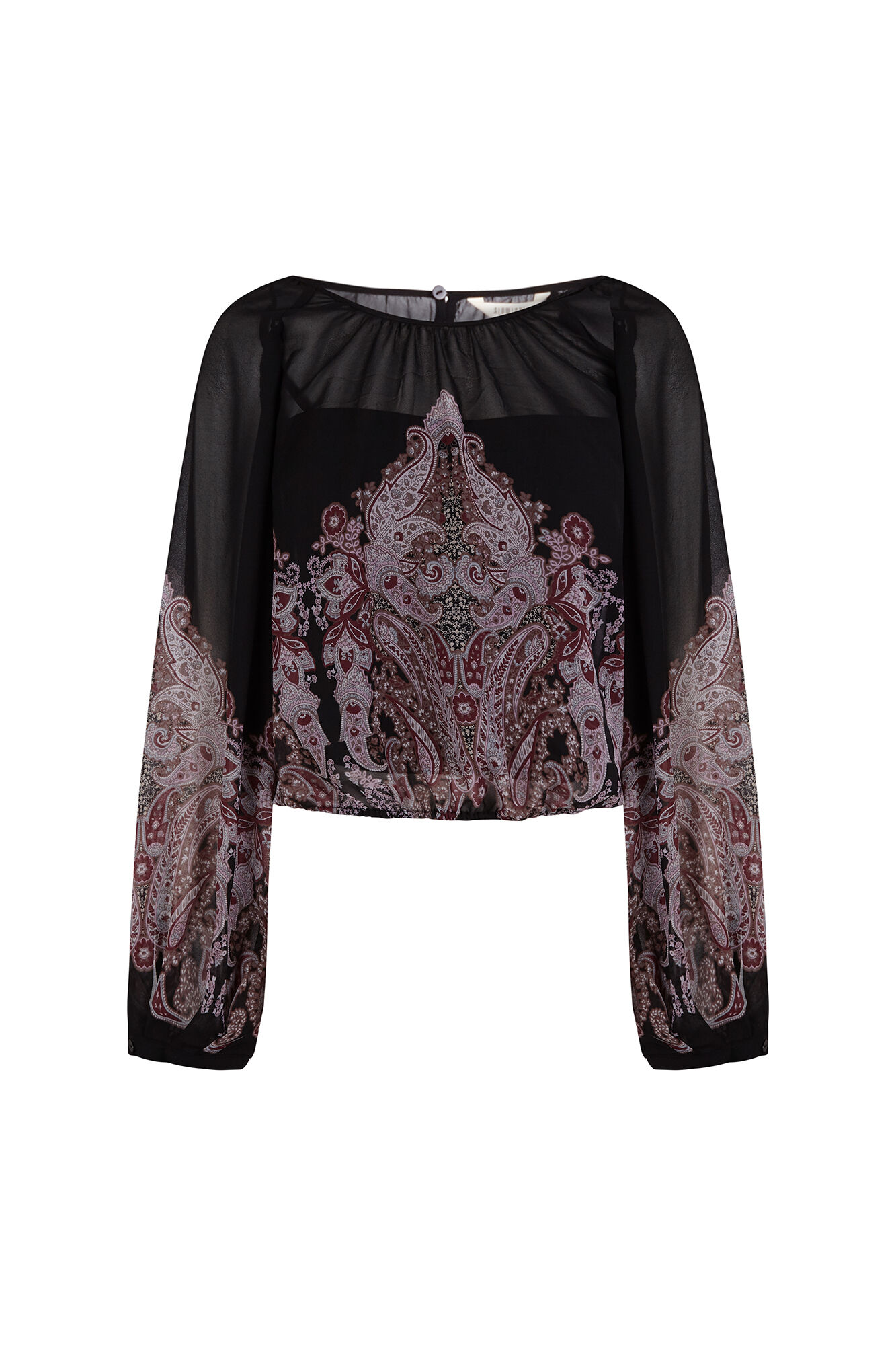 Slowlove Printed blouse Printed grey