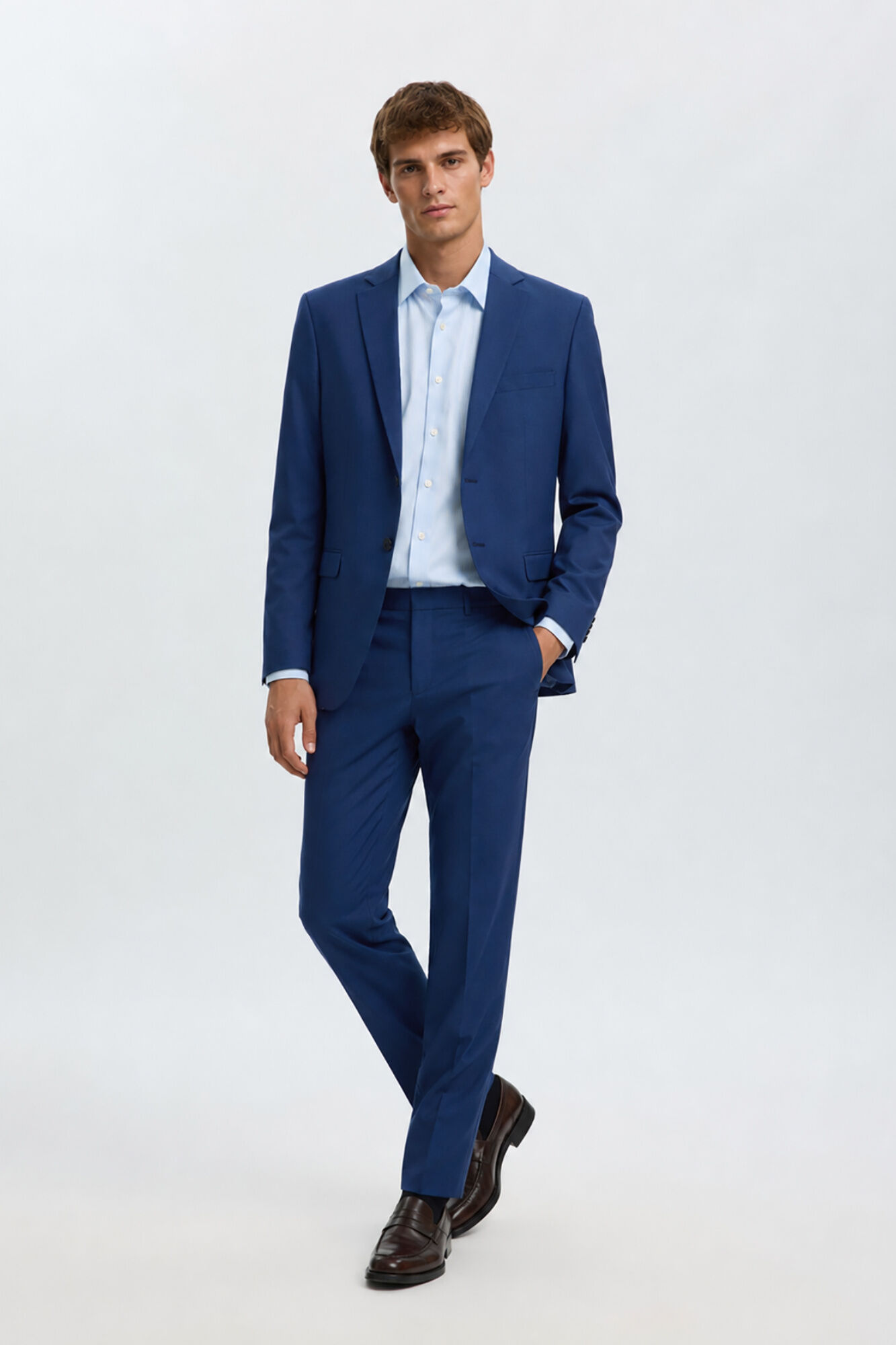 Selected Pantal&oacute;n de traje Slim Fit