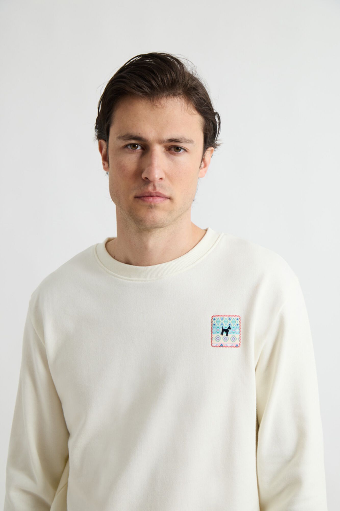 Williot Sweatshirt com logo &eacute;tnico