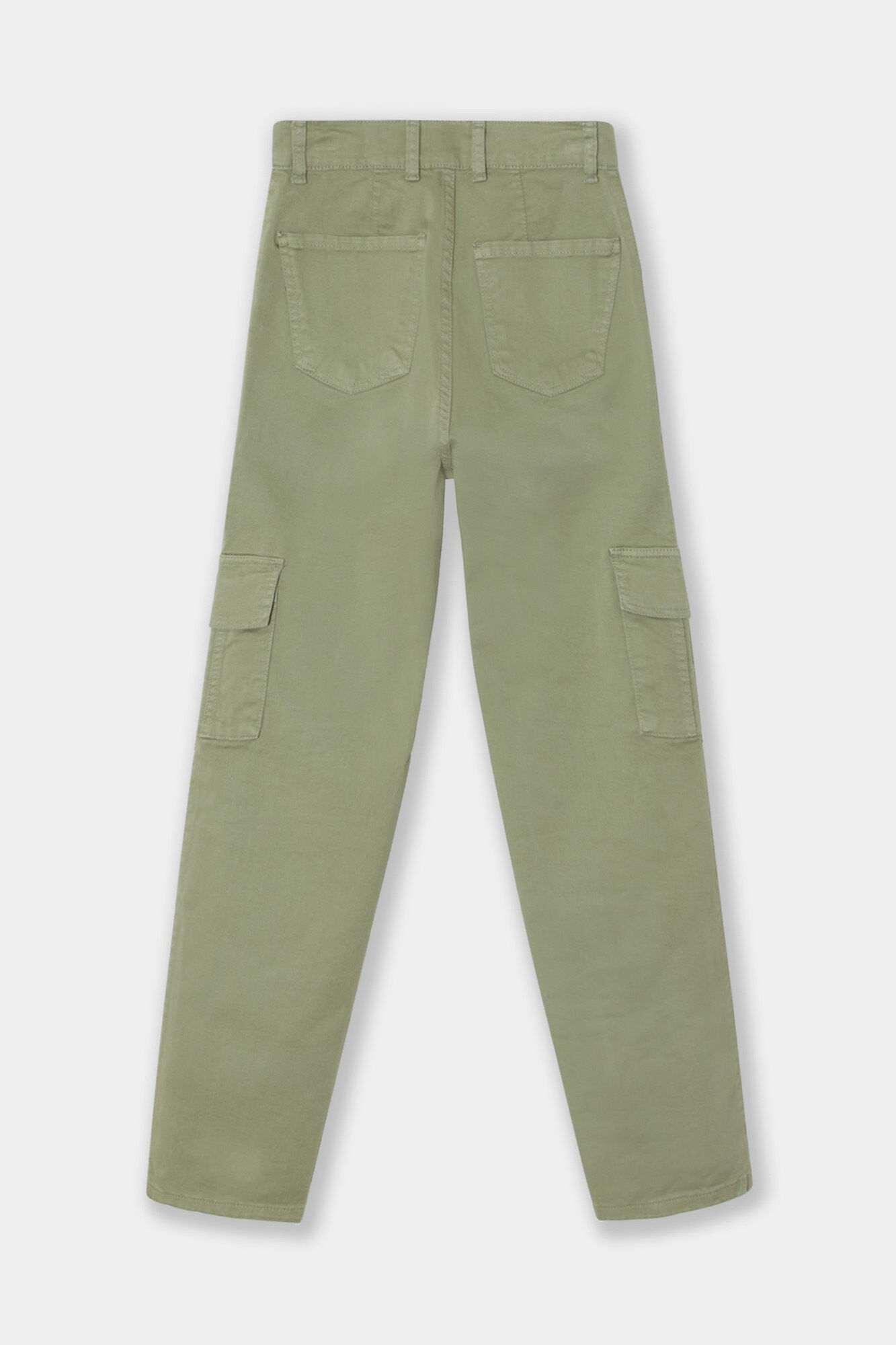 Silbon Pantal&oacute;n woman denim cargo Kaki