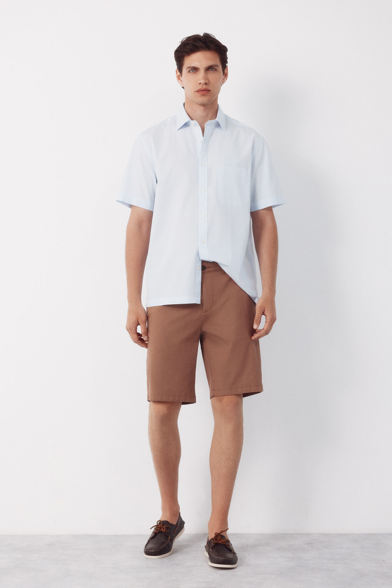 Cortefiel Bermudas chinos estampadas
