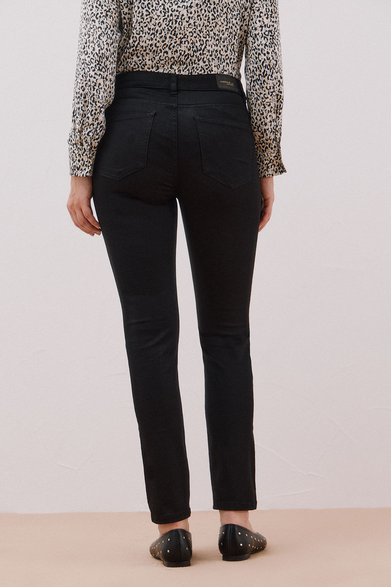 Cortefiel Cal&ccedil;as Coloridas Sensational Preto