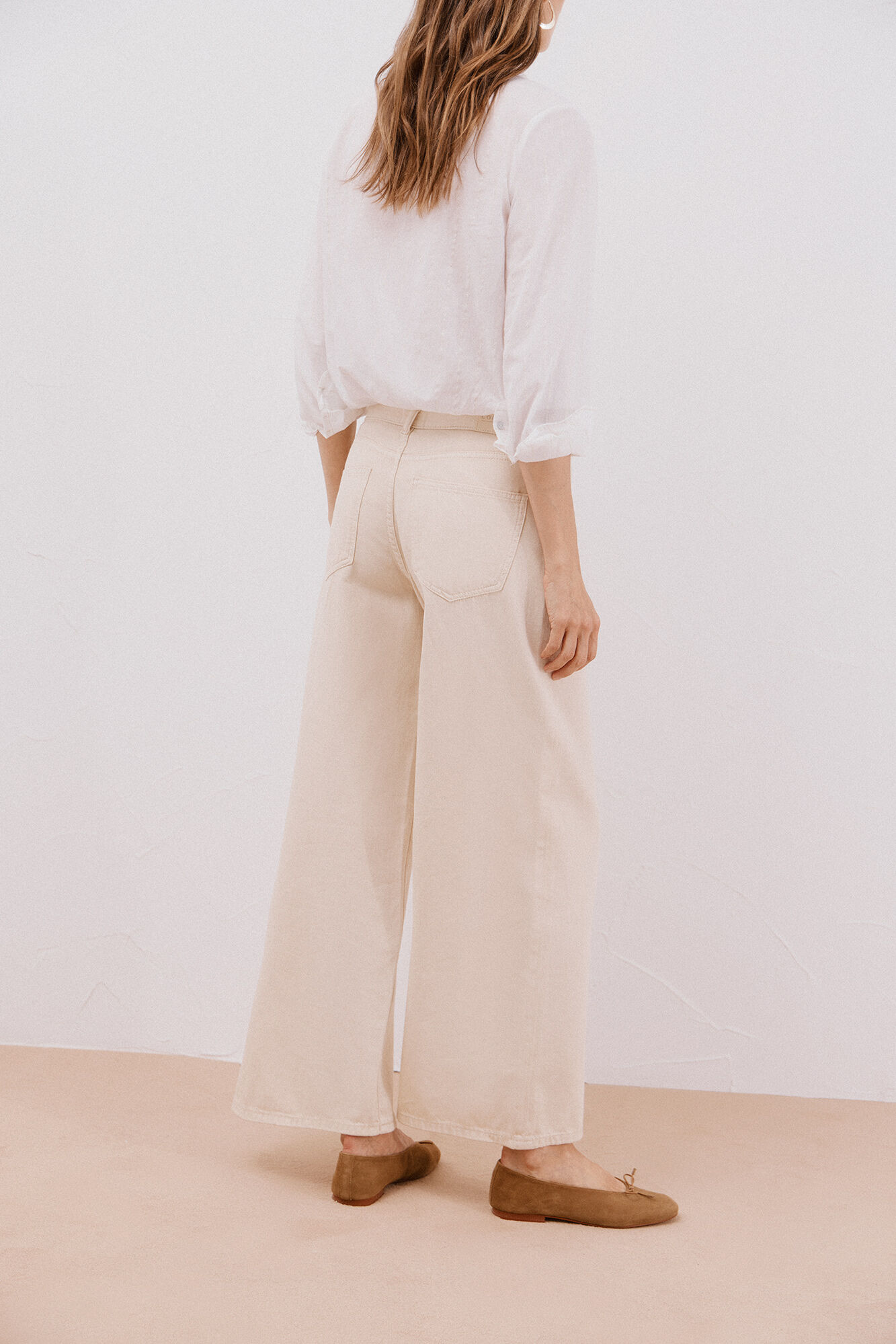 Cortefiel Jeans long palazzo