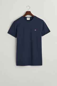 Cortefiel Camiseta slim fit Azul marino
