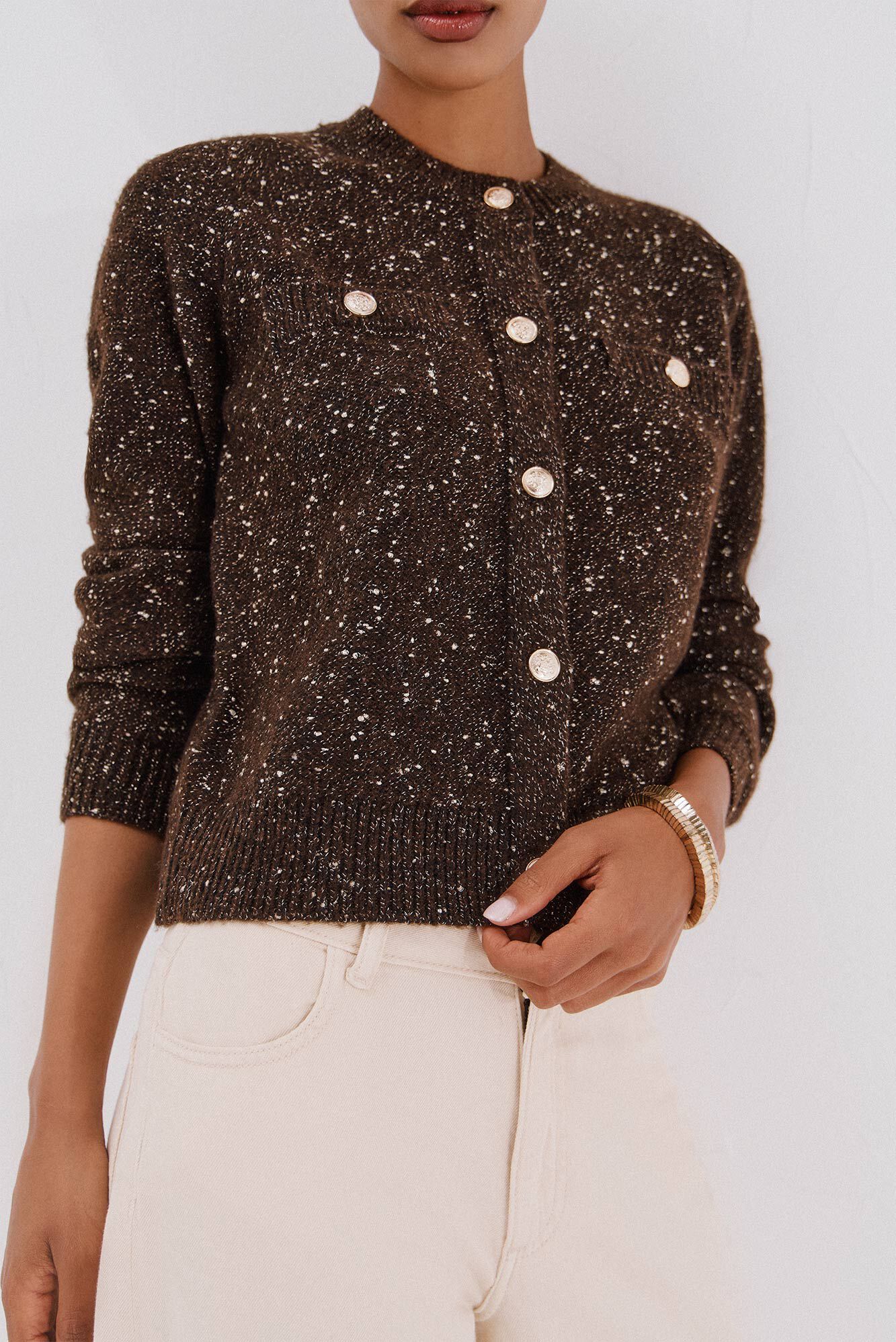 Cortefiel Chaqueta l&uacute;rex botones