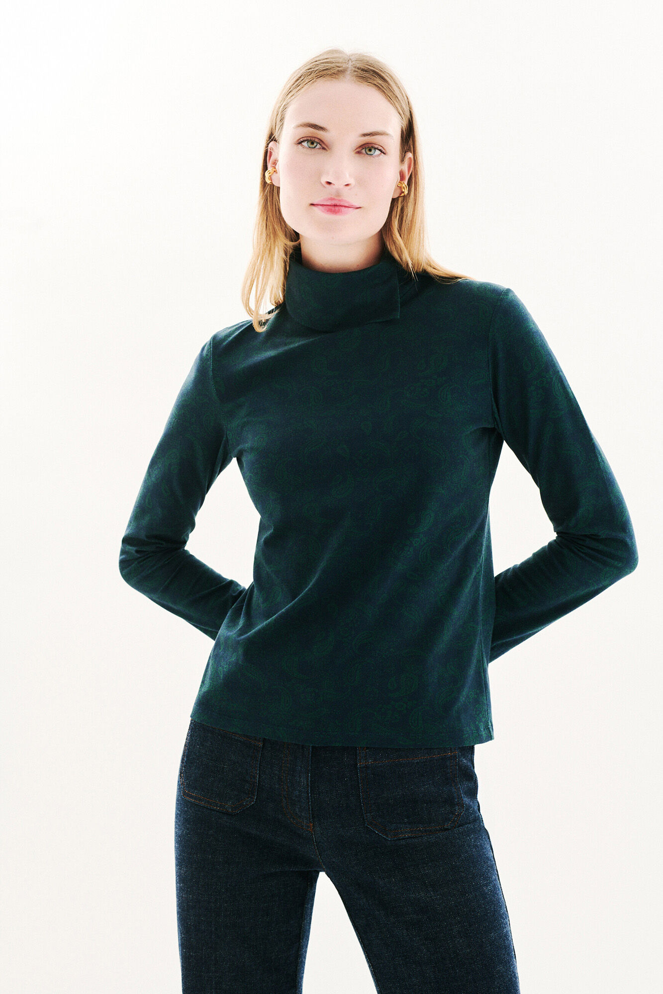 Caroll Tanoushka3 T-shirt Green