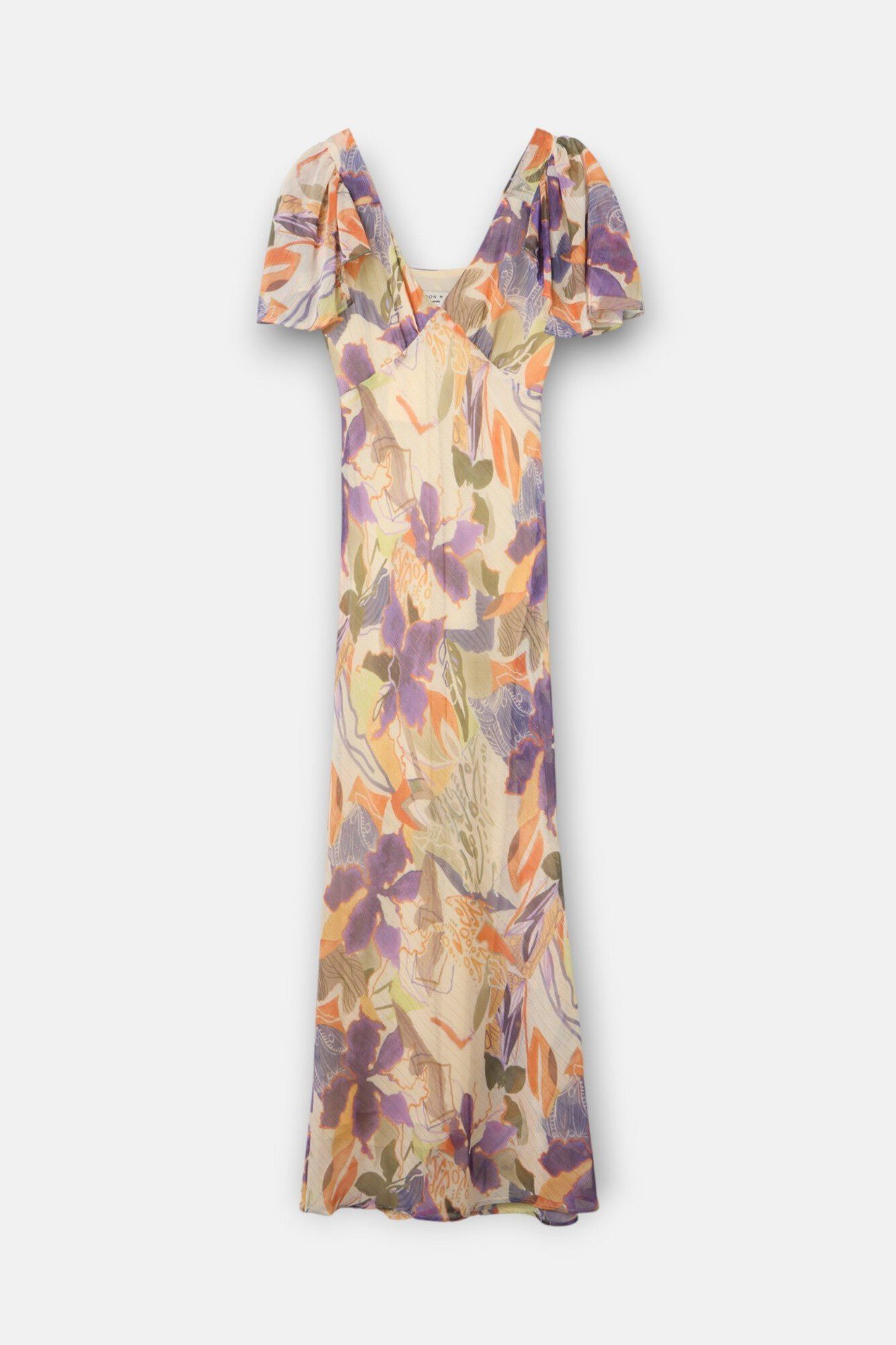Silbon Floral print long dress Multicolour