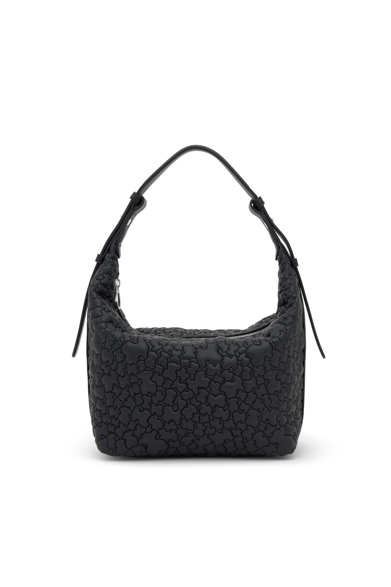 Tous TOUS Puffy Bear Medium Shoulder Bag Black