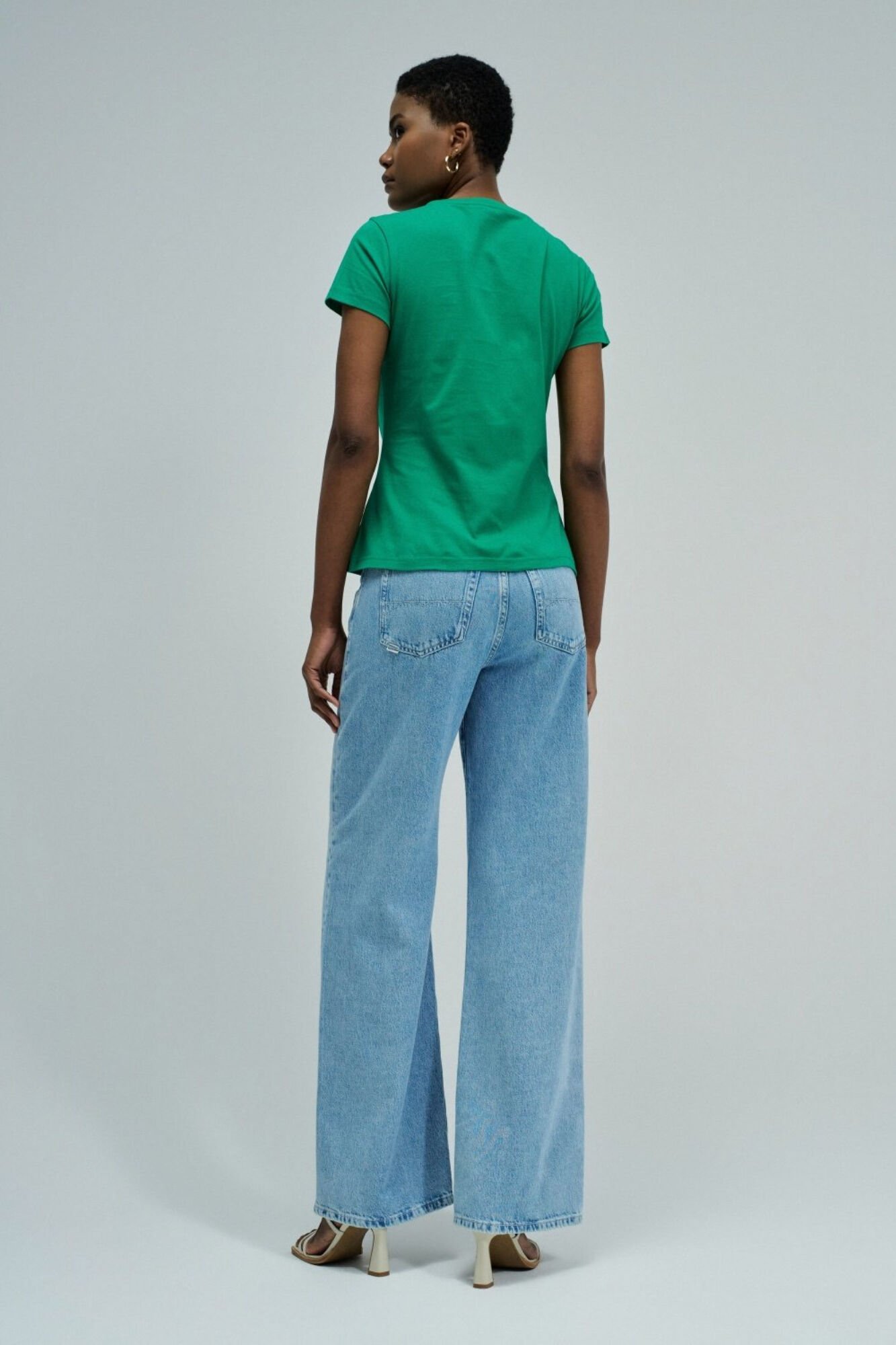 Salsa Jeans Short sleeve T-shirt Green