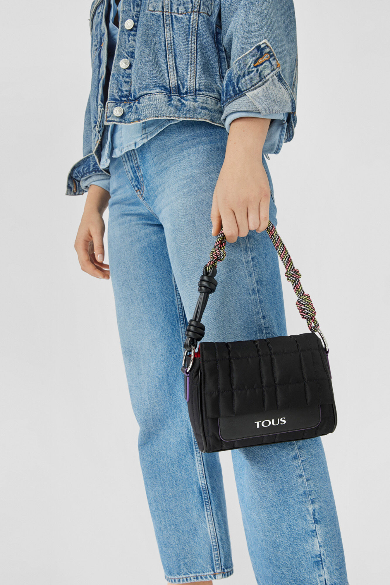 Tous Bandolera peque&ntilde;a negra TOUS Empire Padded Negro