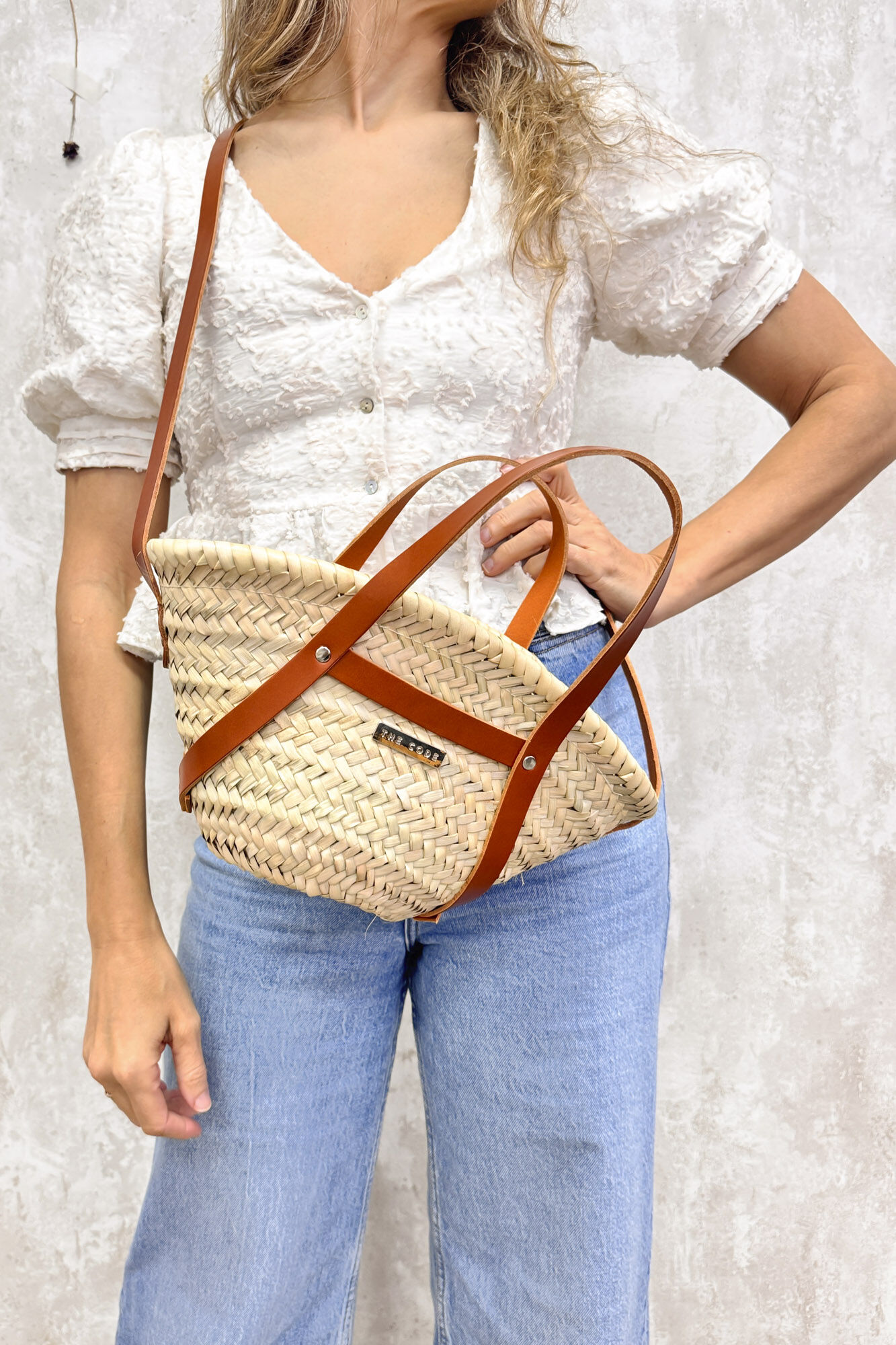 The Code Bolso Capazo piel Verona