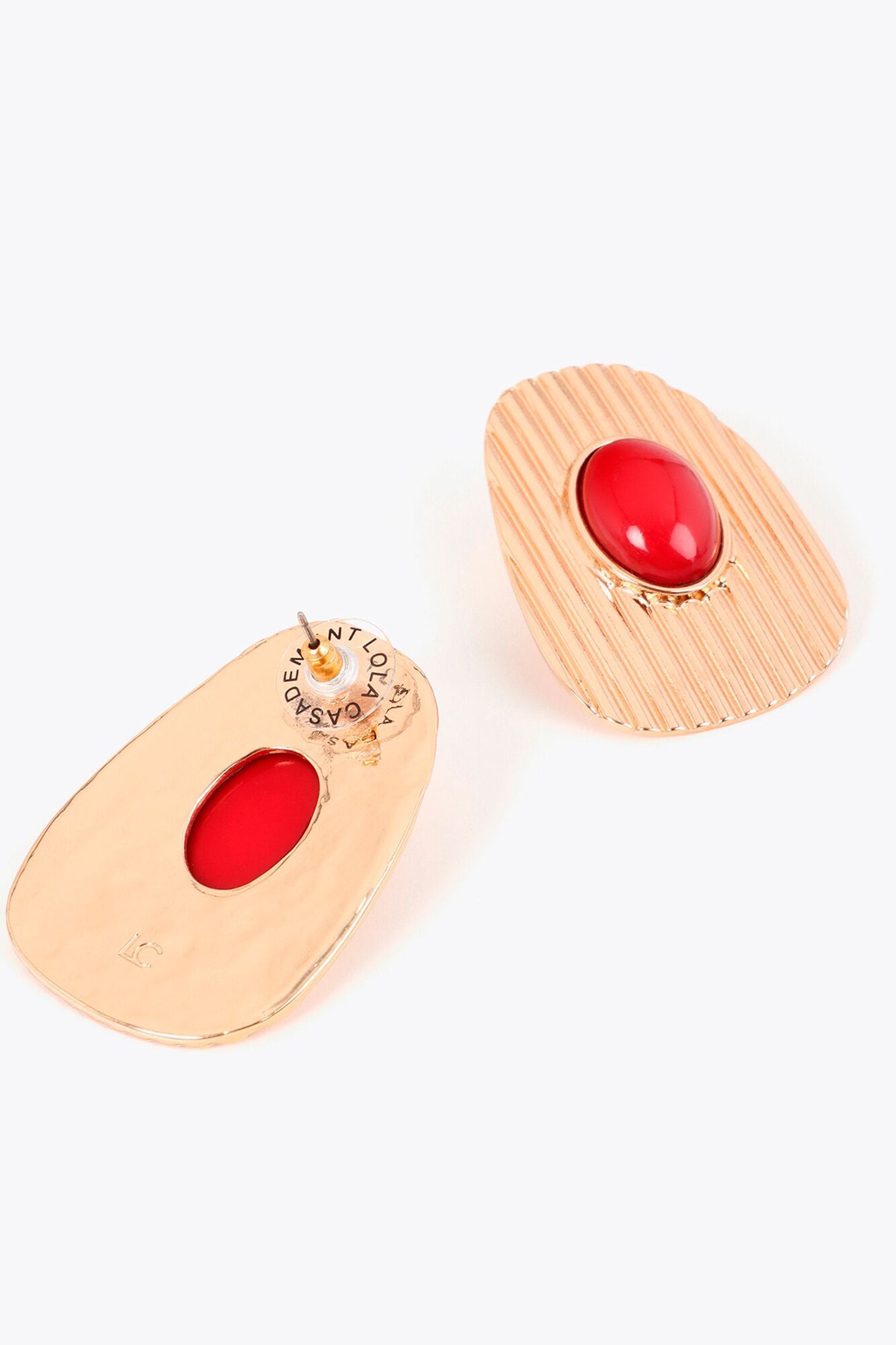 Lola Casademunt Embossed texture pendant Gold