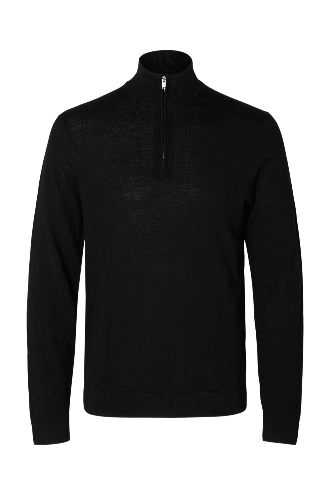 Selected Camisola gola alta Preto
