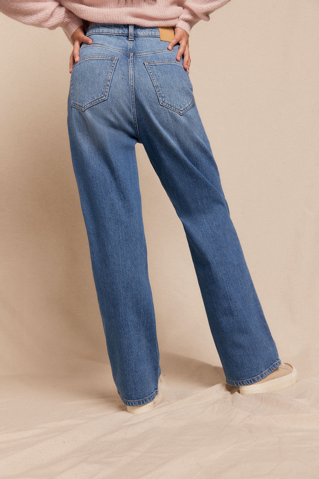 Slowlove Jeans rectos Azul