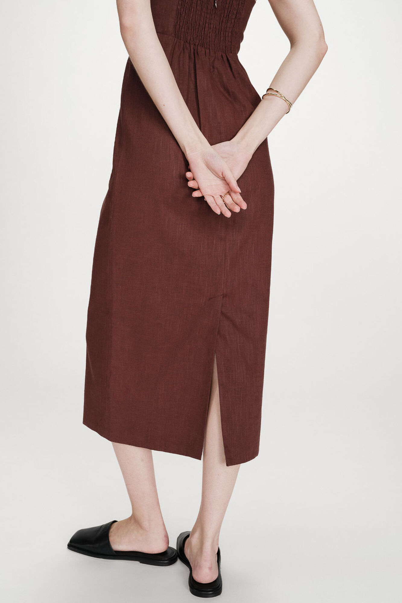 Grace & Mila Long dress Veranys Dark brown
