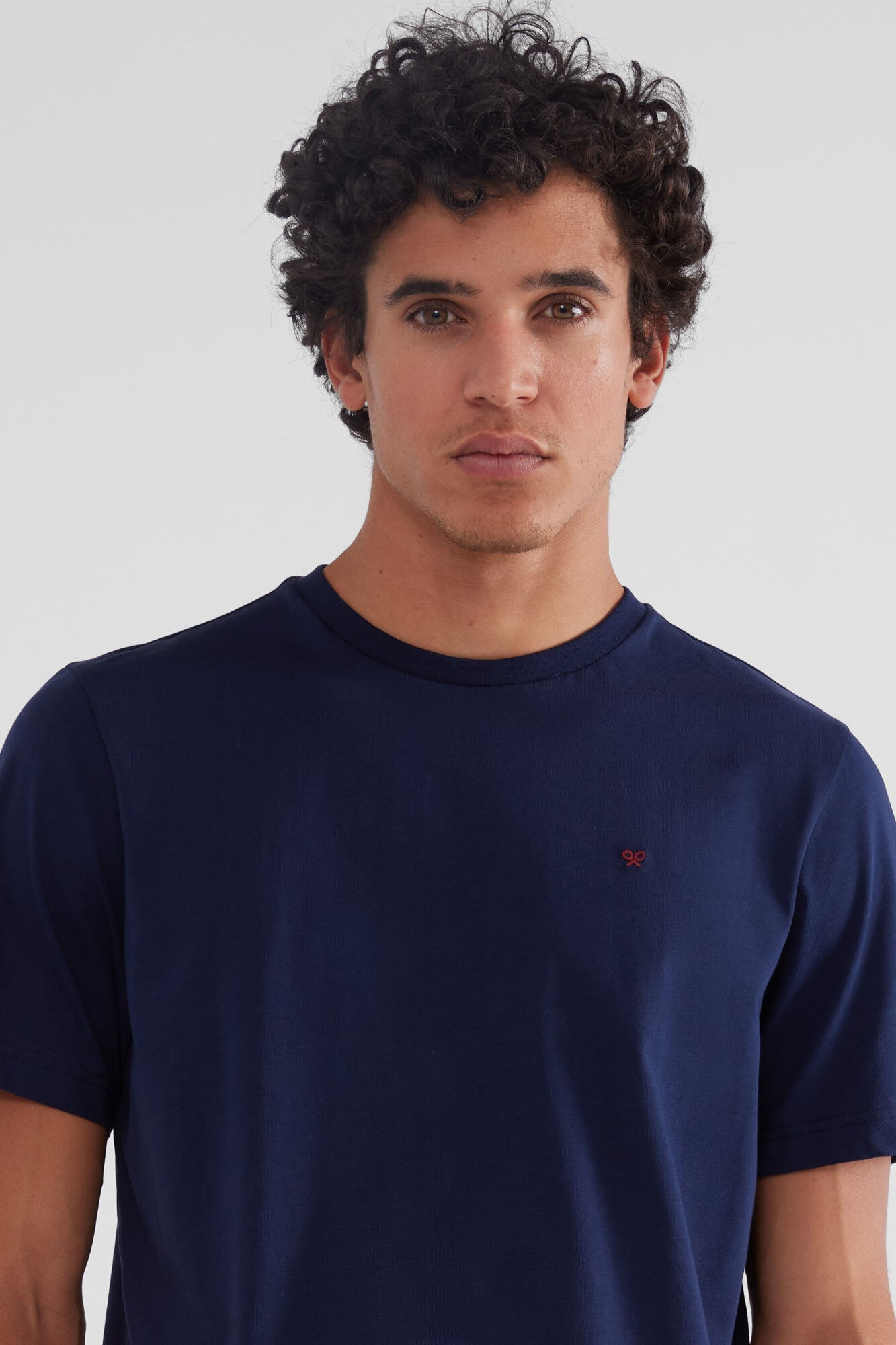 Silbon Camiseta lisa miniraqueta azul marino Azul marino