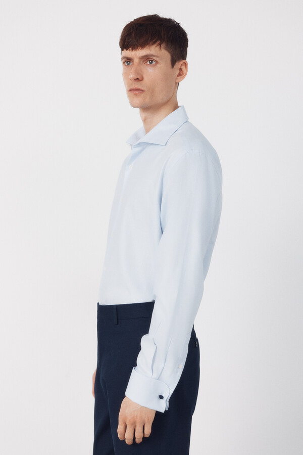 Plain easy-iron dress shirt | Men's shirts | Pedro del Hierro Plain easy-iron dress shirt | Men's shirts | Pedro del Hierro