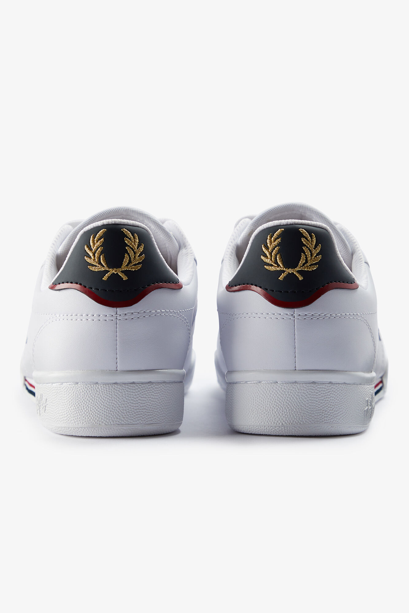 Fred Perry B722 leather trainer White