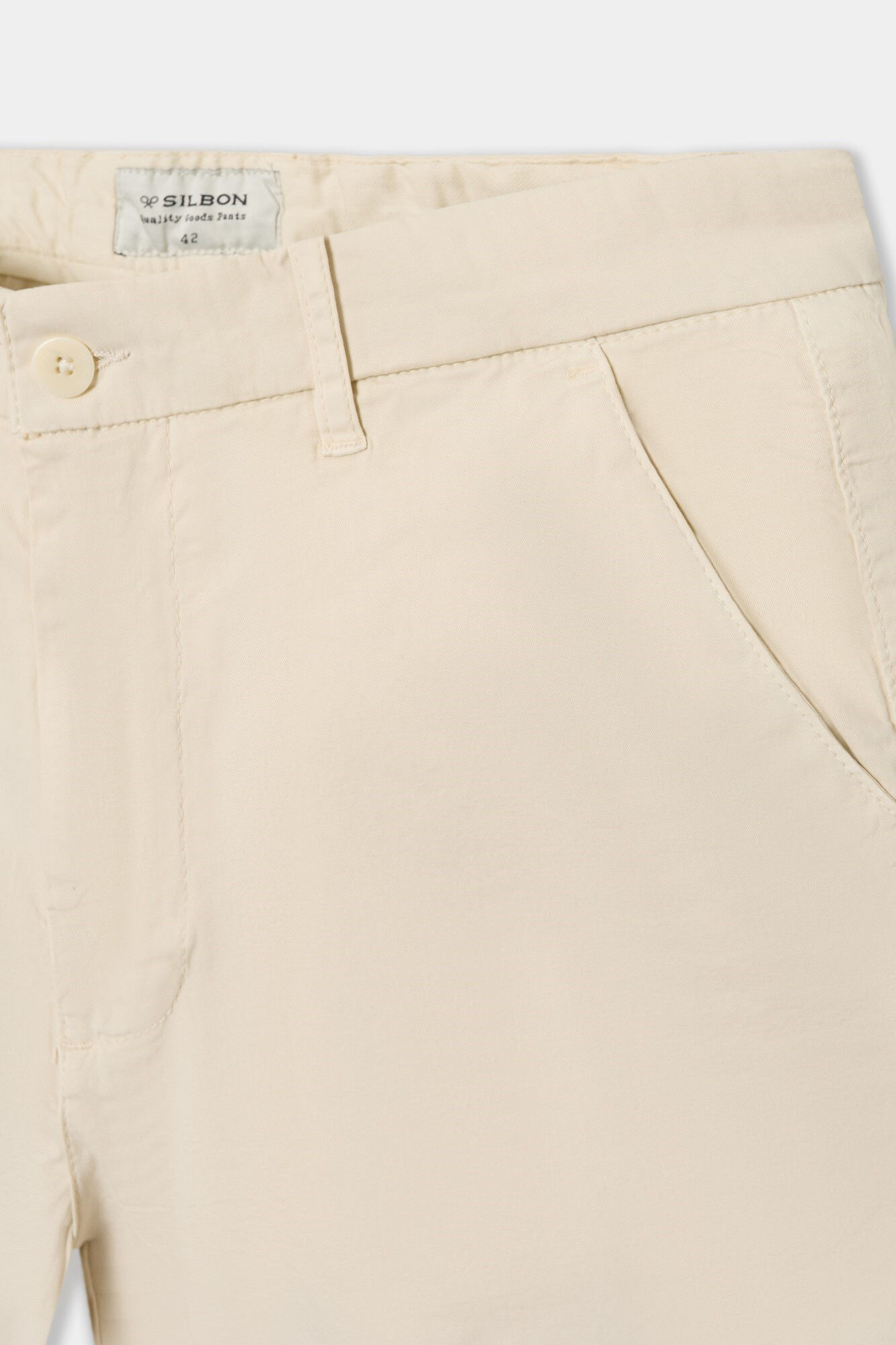 Silbon Silbon classic Bermuda shorts Beige