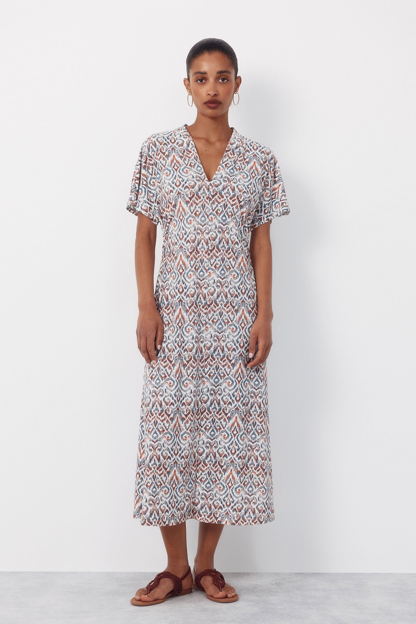 Cortefiel Printed dress Multicolour