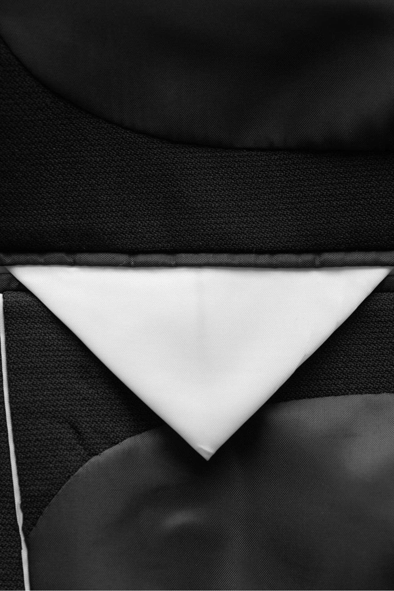 Selected Terno slim fit de duas pe&ccedil;as em l&atilde; fria Preto